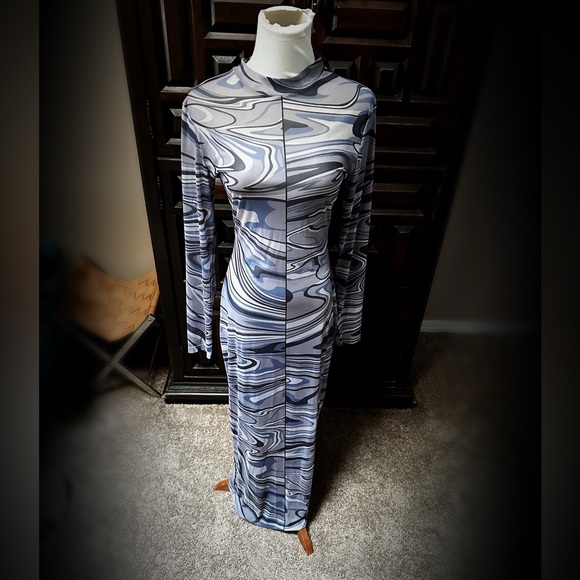 SHEIN mesh maxi dress - Picture 6 of 6